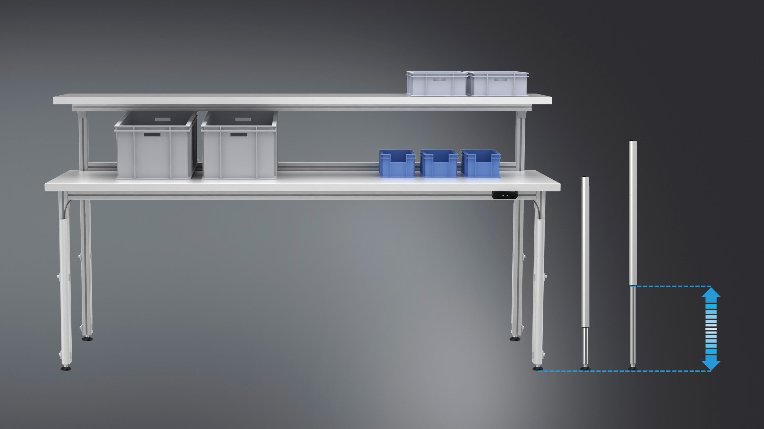 Height adjustment mechanism - SMS